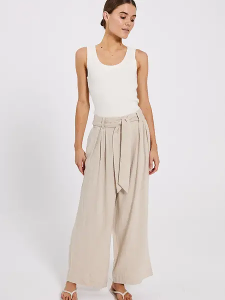 Norr NORR - Esma wide pants - Beige