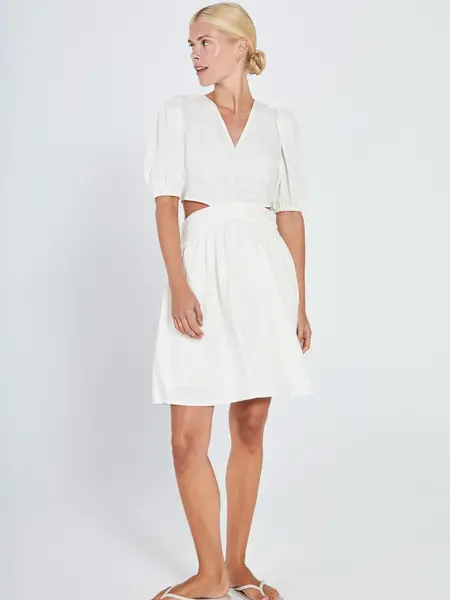 Norr Norr - Esma short dress off-white