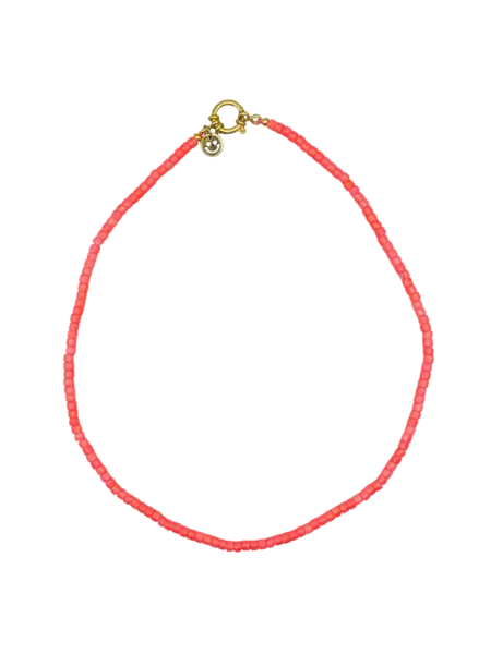 Bonnie Studios Bonnie Studios - BS345 Tommy pink necklace