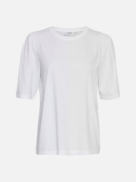 Moss Copenhagen (MSCH) Moss Copenhagen (MSCH) - Begitta Organic Puff Tee bright white