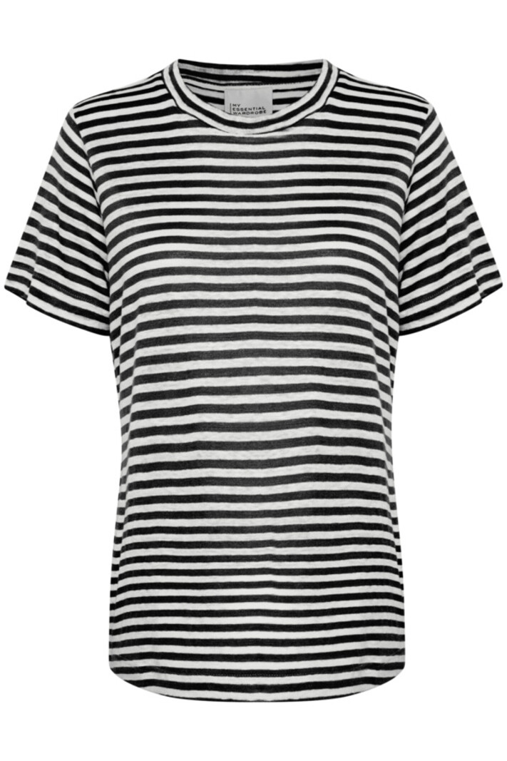 My Essential Wardrobe My Essential Wardrobe - Lisa striped tee black/white stripe