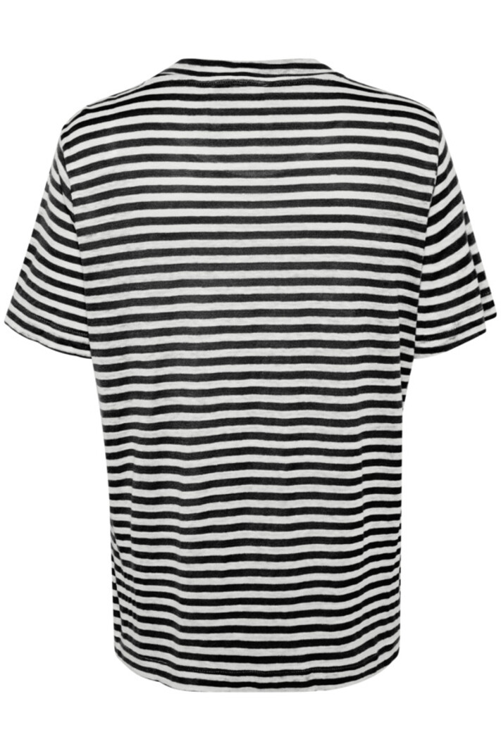 My Essential Wardrobe My Essential Wardrobe - Lisa striped tee black/white stripe