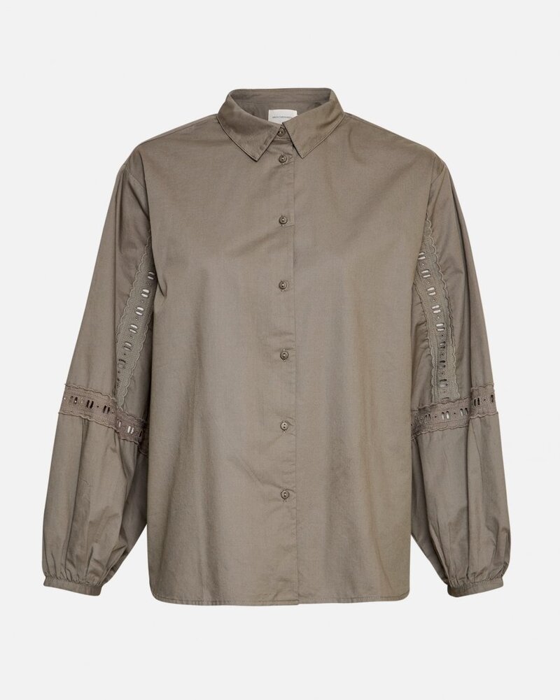 Moss Copenhagen (MSCH) Moss Copenhagen (MSCH) - Jeovana Petronia Shirt Mulled Basil