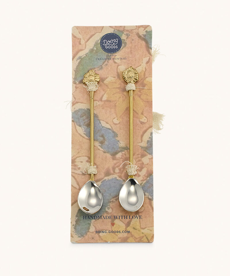 Doing Goods Doing Goods - Sunny Flower Teaspoon set