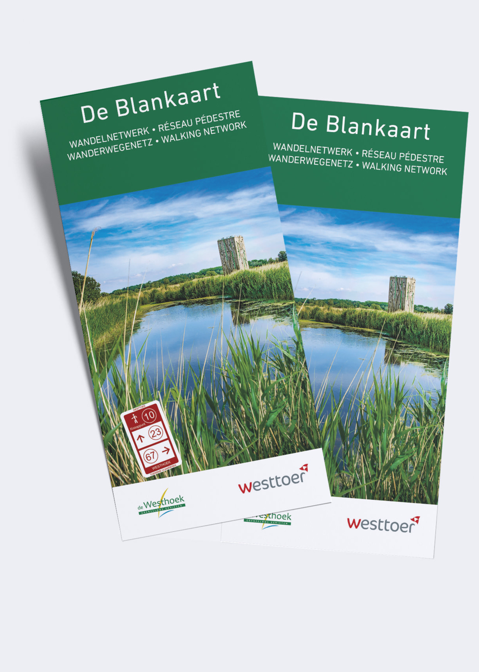 Westtoer Wanderwegenetz De Blankaart