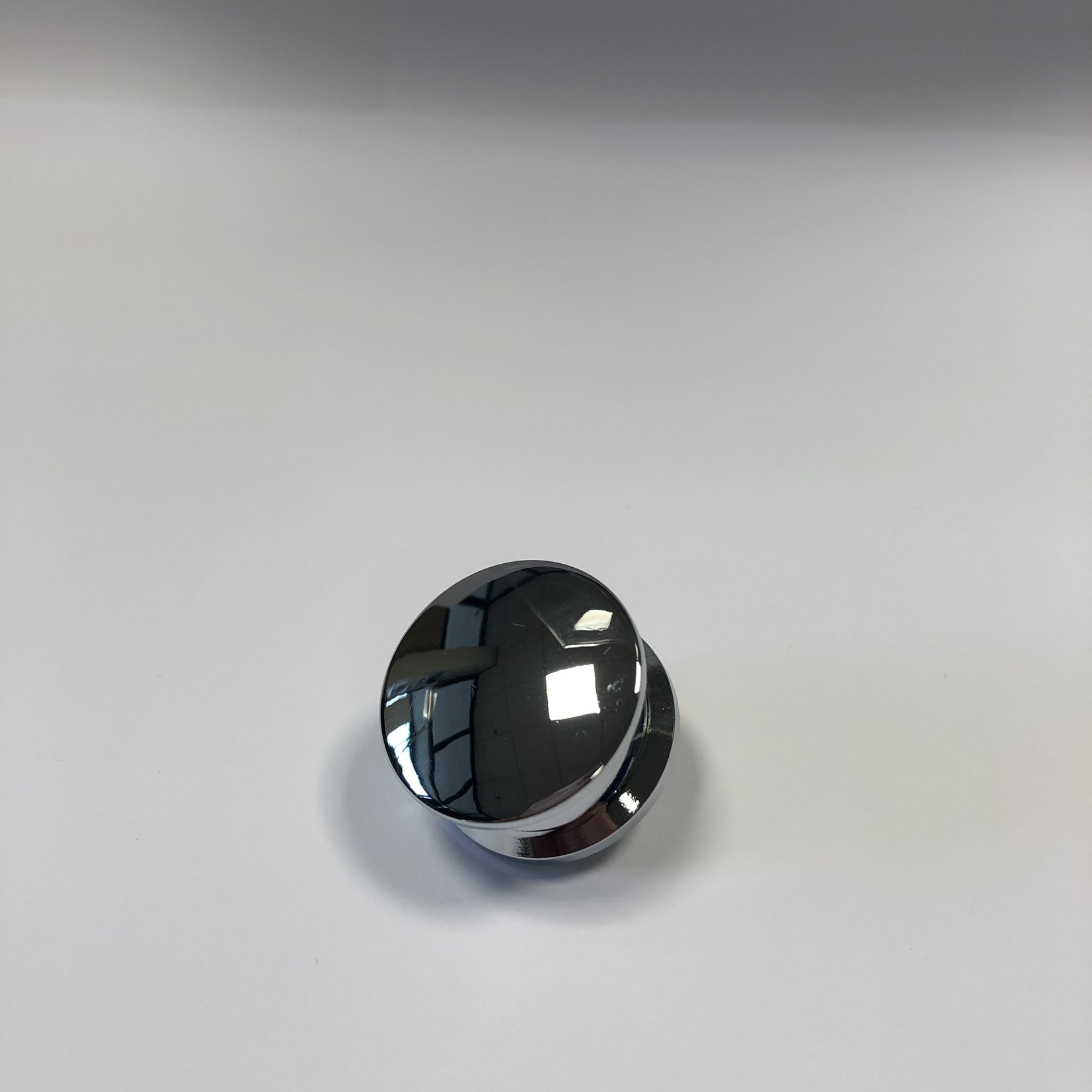 Bürstner Knopfgriff 23x16,5 Chrom-Poliert / voor pushlocksluiting / zonder roset
