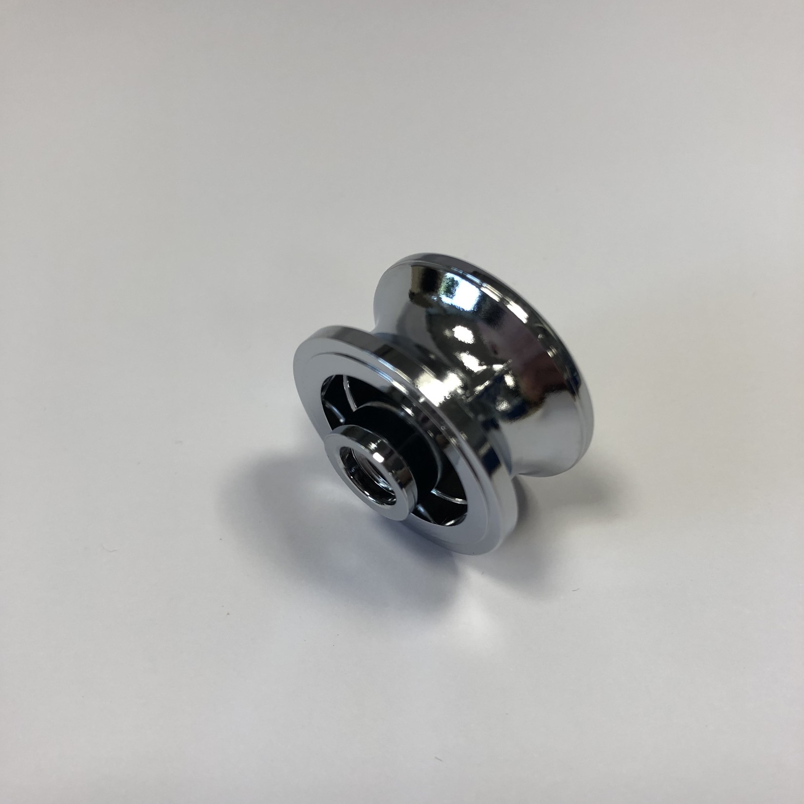 Bürstner Knopfgriff 23x16,5 Chrom-Poliert / voor pushlocksluiting / zonder roset