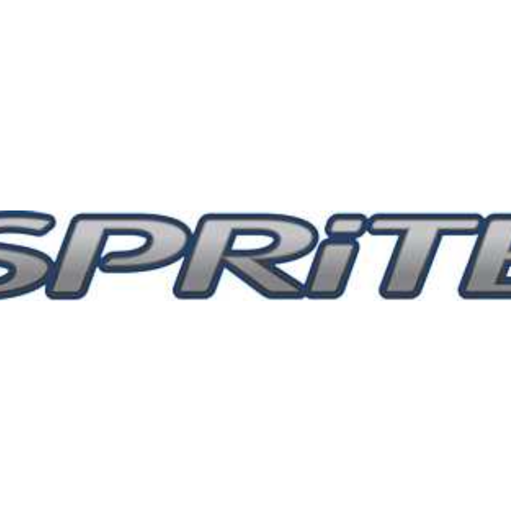 Sprite Sticker Sprite met blauw