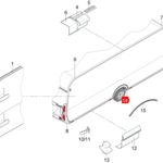 Bürstner Wielscherm Burstner wit