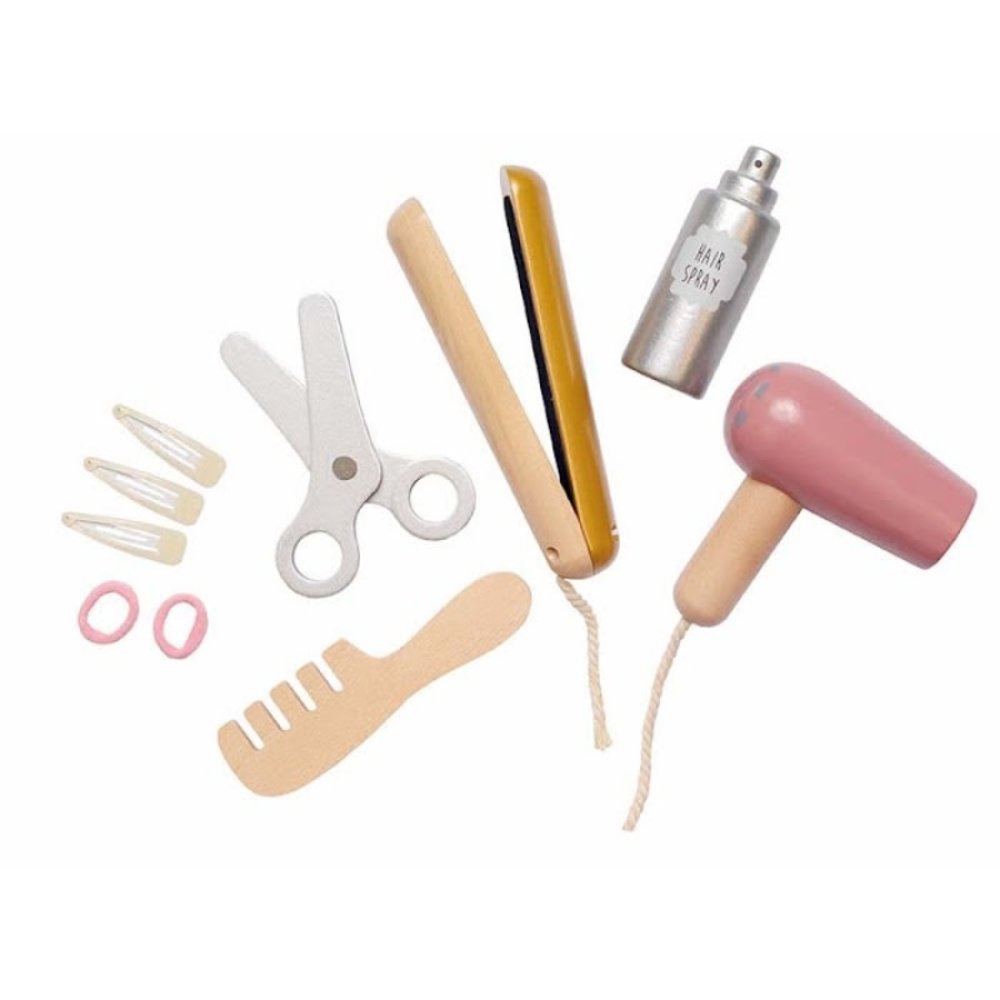 Houten Speelset Kapper