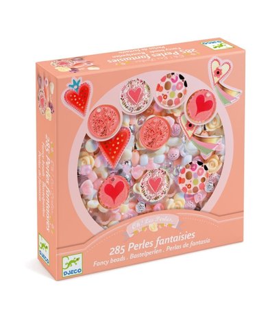 Djeco Kralen Set Hartjes Djeco Kralen Set Hartjes