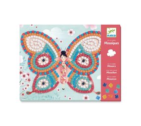 Djeco Mozaïeken Glitter Vlinders Djeco Mozaïeken Glitter Vlinders