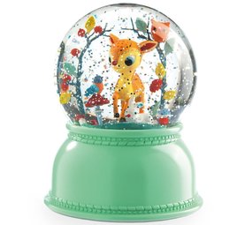 Djeco Nachtlamp Snow Ball Magic Hertje Djeco Nachtlamp Snow Ball Magic Hertje