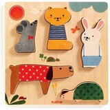 Djeco Puzzel Woodypets Djeco Puzzel Woodypets