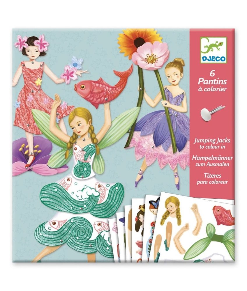 Djeco Splitpennen Knutselset Fee Djeco Splitpennen Knutselset Fee