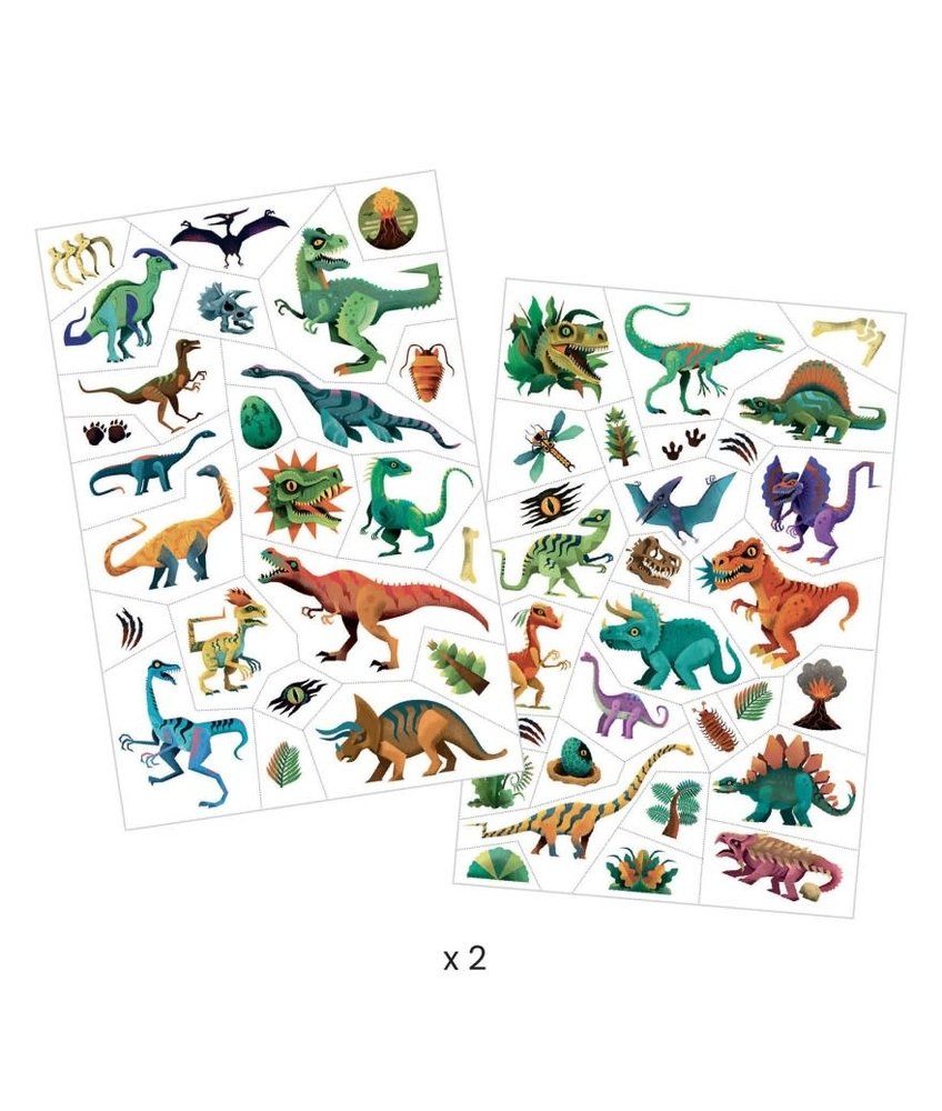 Djeco Tattoos Dino Djeco Tattoos Dino