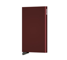 Secrid Cardprotector Aluminium – Bordeaux Secrid Cardprotector Aluminium – Bordeaux