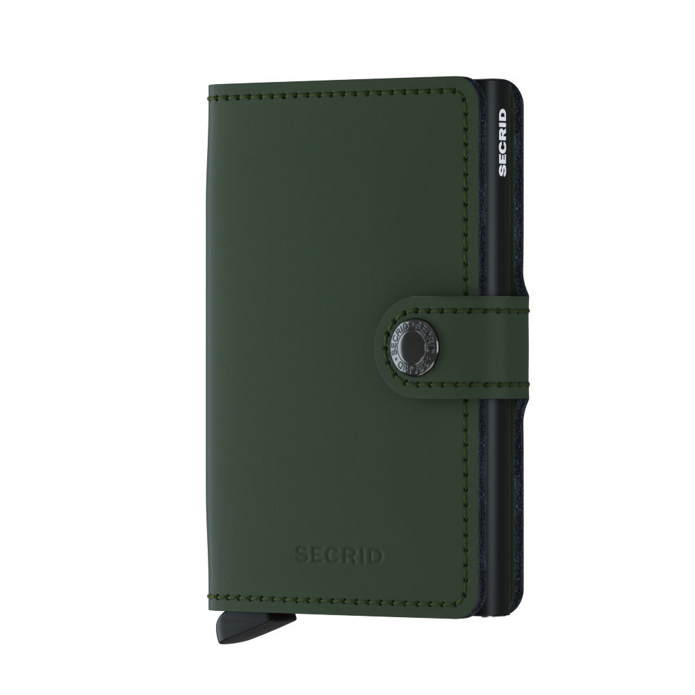 Secrid Miniwallet Matte – Green Black