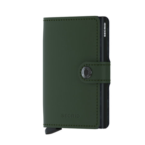 Secrid Miniwallet Matte – Green Black