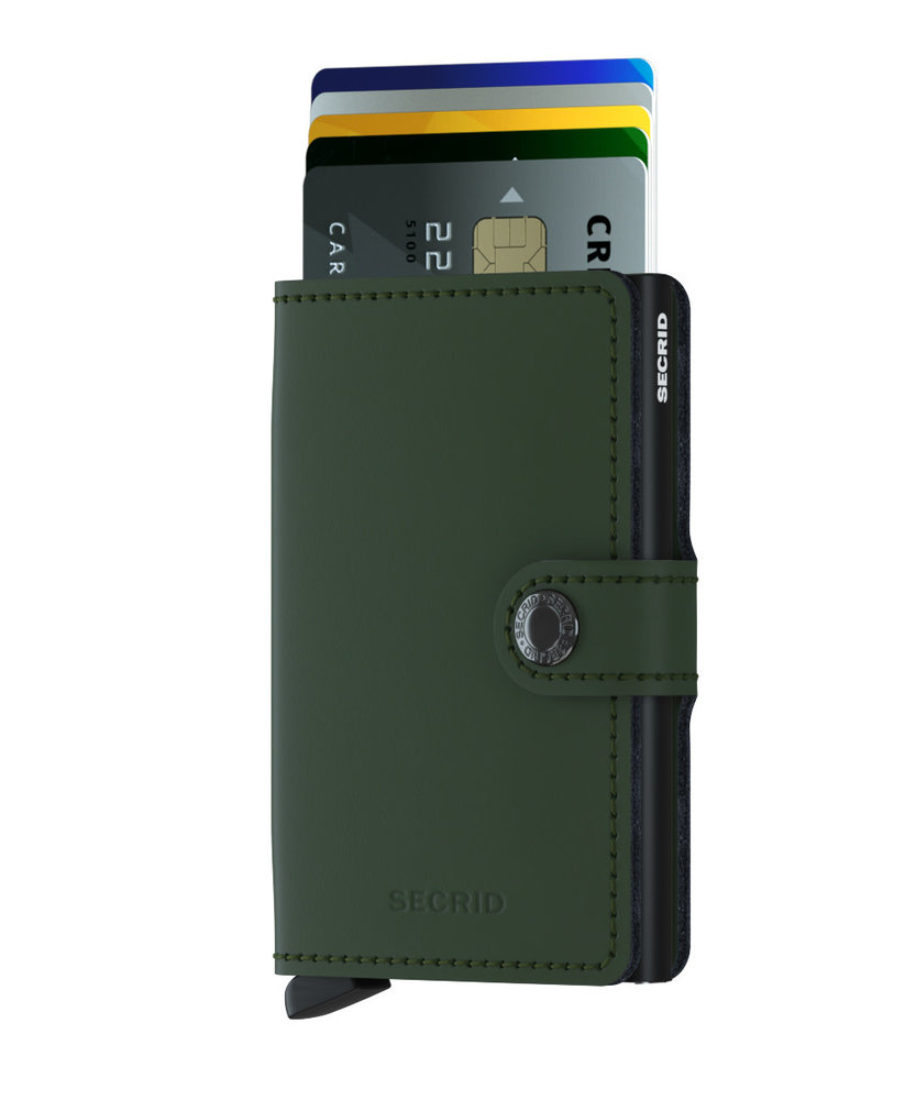 Secrid Miniwallet Matte – Green Black