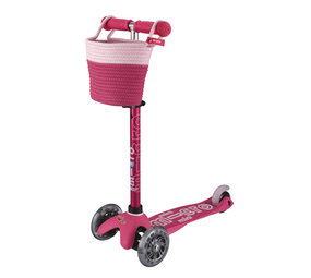 MicroStep Stepmandje Katoen – roze MicroStep Stepmandje Katoen – roze