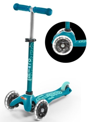 MicroStep Mini Deluxe Led - aqua MicroStep Mini Deluxe Led - aqua