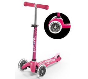 MicroStep Mini Deluxe Led - roze MicroStep Mini Deluxe Led - roze