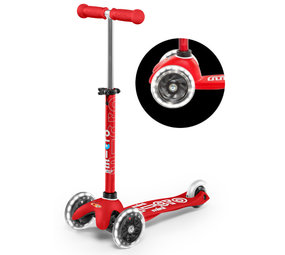 MicroStep MicroStep - Mini Deluxe Led - rood MicroStep MicroStep - Mini Deluxe Led - rood
