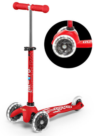 MicroStep MicroStep - Mini Deluxe Led - rood