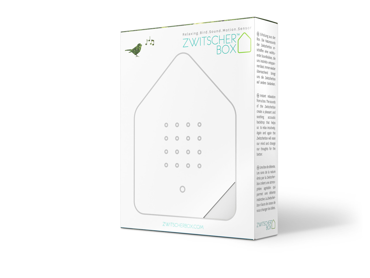 Relaxound Zwitscherbox Classic – white Relaxound Zwitscherbox Classic – white