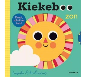 Schuifboekje: kiekeboe zon Schuifboekje: kiekeboe zon