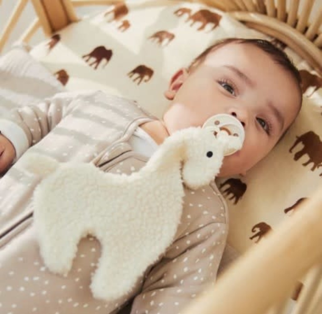 Jollein Speendoekje Lama - off white Jollein Speendoekje Lama - off white