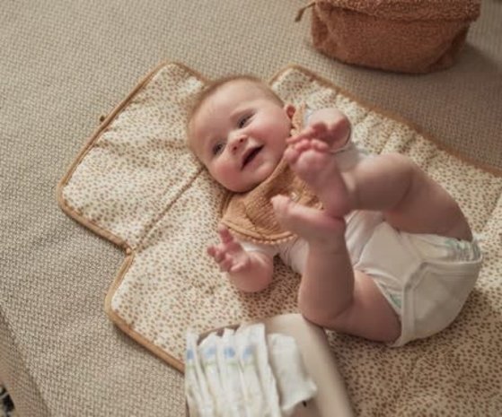 Jollein Verschoningsmat Boucle  -  biscuit