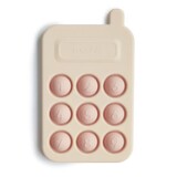 Mushie Press Toy Phone - blush