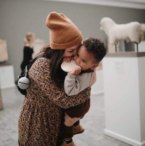 Mushie Speenhouder - Natural Mushie Speenhouder - Natural