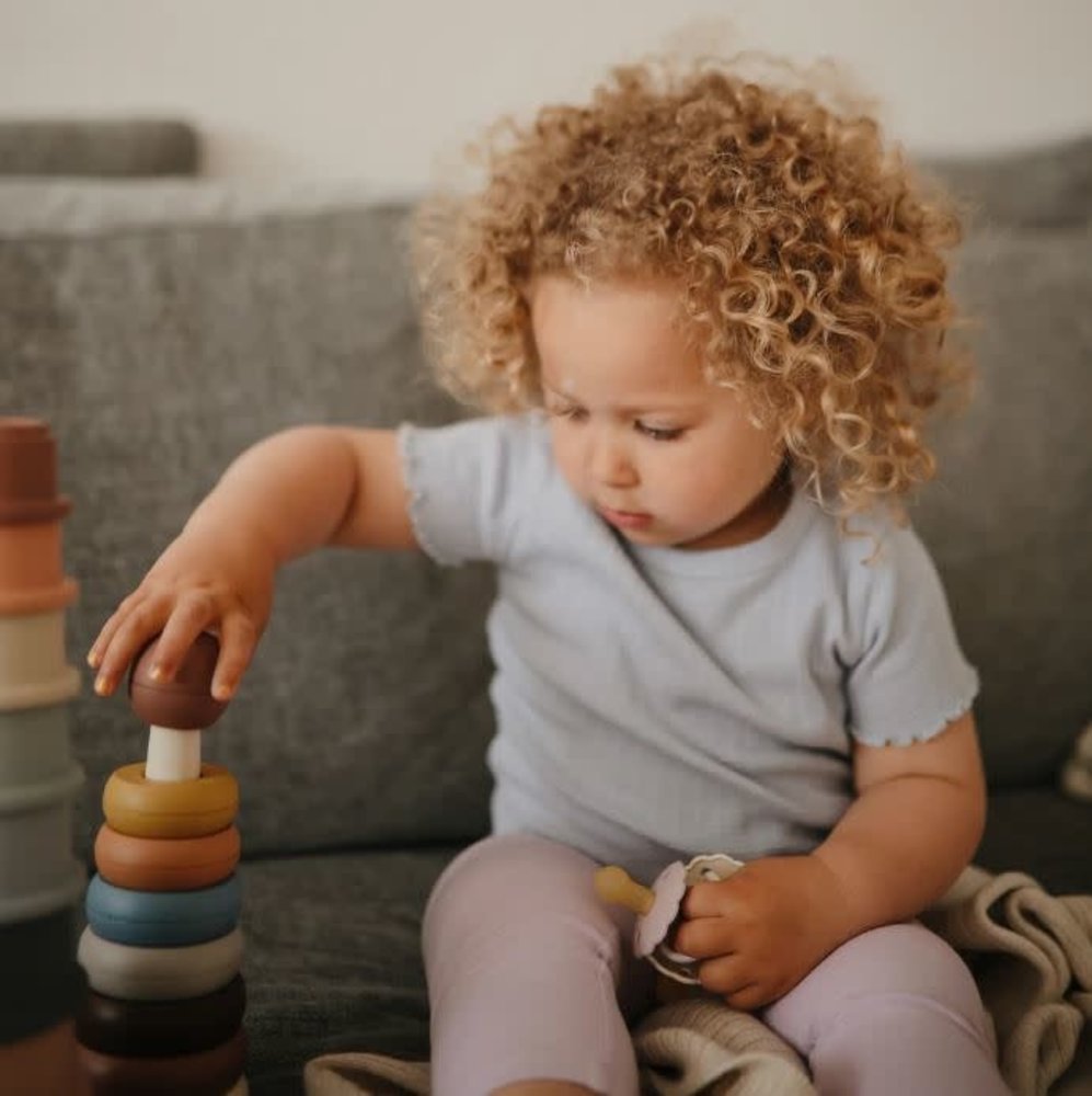 Mushie Stapeltoren Ringen - original Mushie Stapeltoren Ringen - original