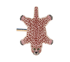 Doing Goods Pinky Leopard Rug - Small Doing Goods Pinky Leopard Rug - Small
