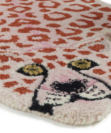 Doing Goods Pinky Leopard Rug - Small Doing Goods Pinky Leopard Rug - Small