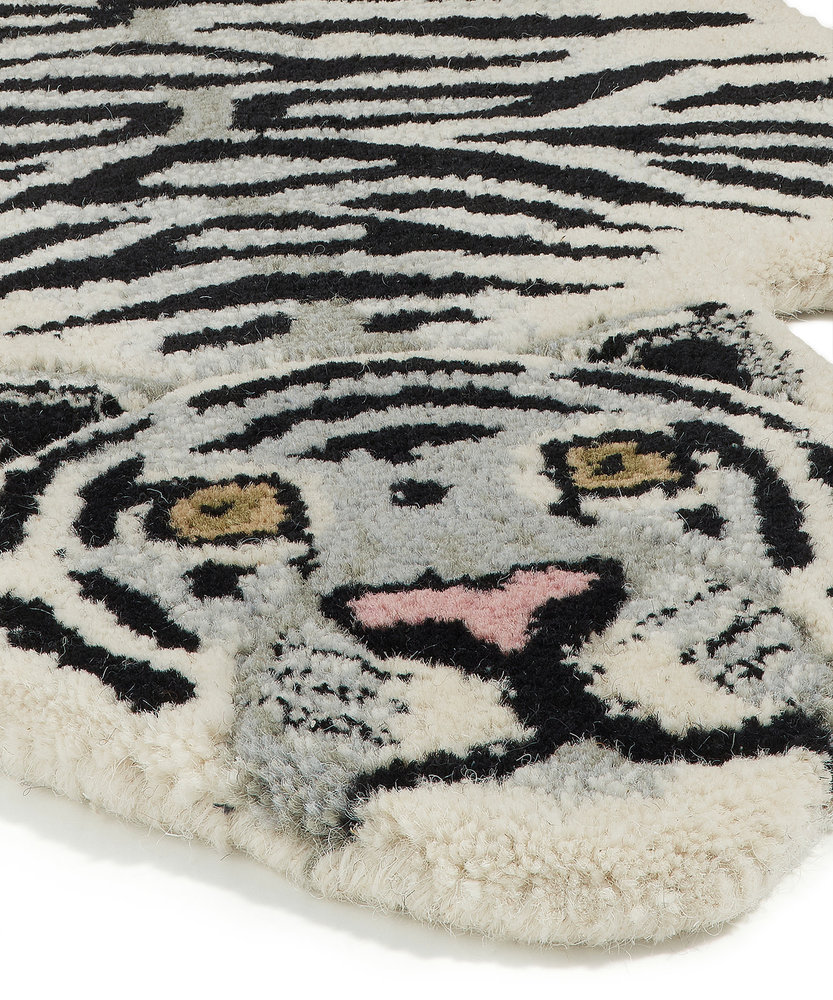 Doing Goods Snow Tiger rug Doing Goods Snow Tiger rug