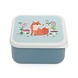 Petit Monkey Lunchbox Woodland set van 3