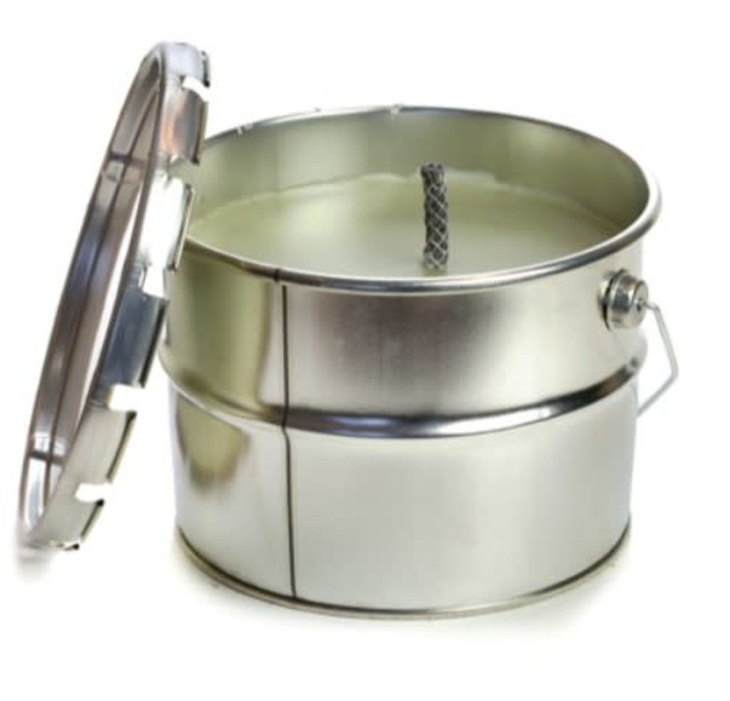 Rustik Lys Buitenkaars in blik 18x14 – eucalyptus Rustik Lys Buitenkaars in blik 18x14 – eucalyptus