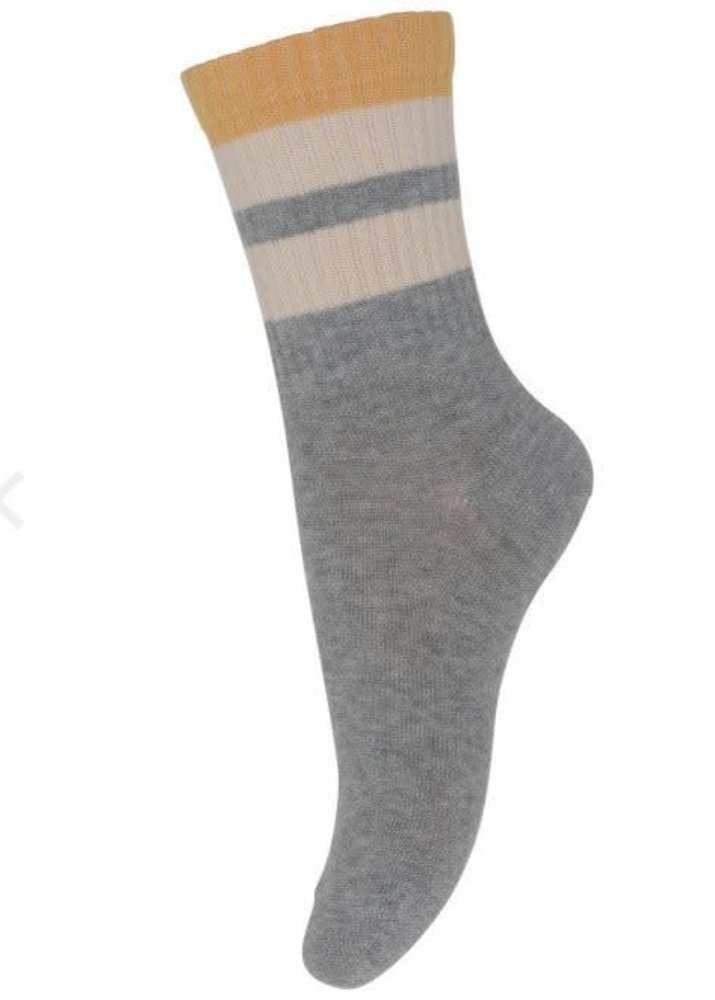 MP Denmark Frej Socks – grey melange