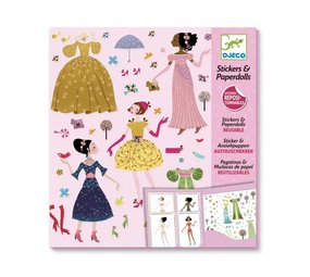 Djeco Aankleedpopjes Herbruikbare Stickers Djeco Aankleedpopjes Herbruikbare Stickers