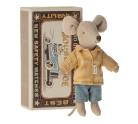 Maileg Grote broer in luciferdoosje Maileg Grote broer in luciferdoosje