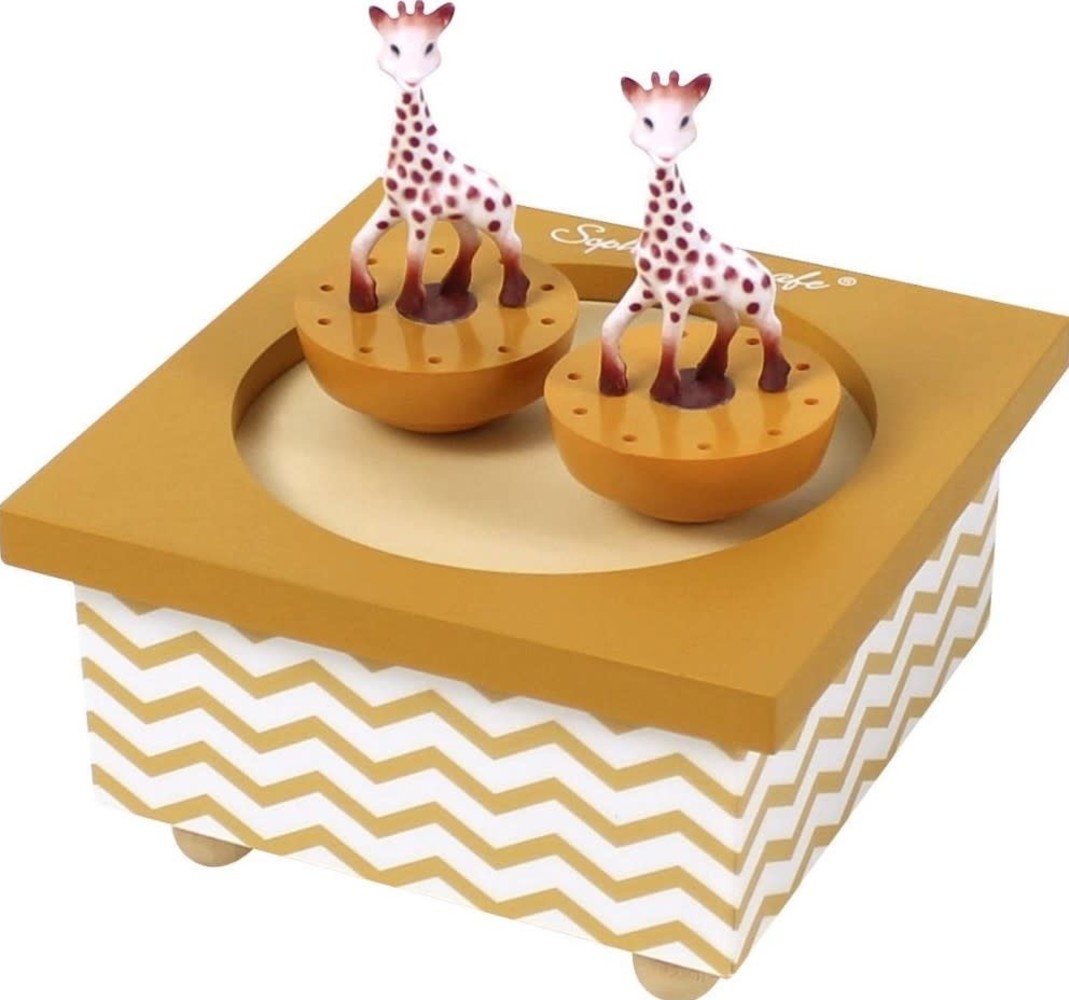 Sophie de Giraf Sophie de giraf muziekdoosje - karamel