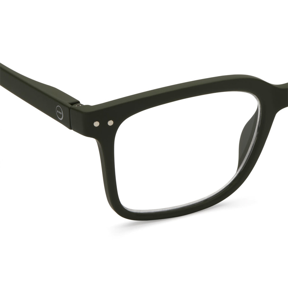 Izipizi # E Leesbril - Kaki Green Izipizi # E Leesbril - Kaki Green