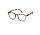 # E Leesbril - Blue Tortoise
