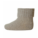 MP Denmark Cotton Rib Baby Socks - light brown melange MP Denmark Cotton Rib Baby Socks - light brown melange