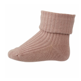 MP Denmark Cotton rib baby socks – Woodrose