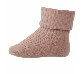 MP Denmark Cotton rib baby socks – Woodrose